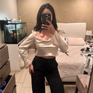 Princess Poly Cream Women's Top